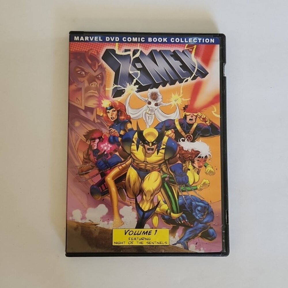 X-Men: Volume 1 - DVD Box Set [Marvel 1990s Animation Night of the Sentinel USED
